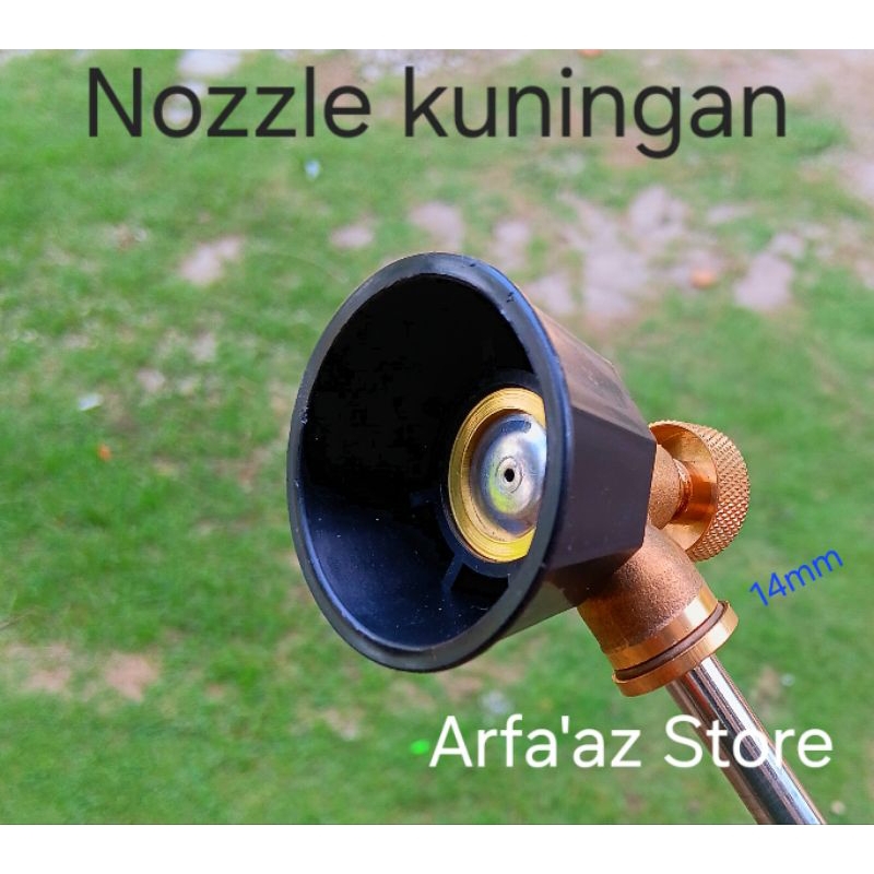 Nozzle sprayer adjustable kabut Premium Kuningan  spuyer tanki semprot