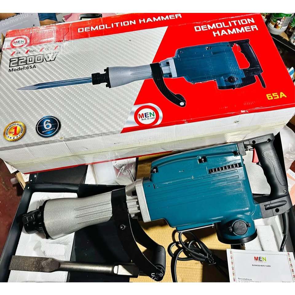 MESIN BOBOK TEMBOK DEMOLITION HAMMER MEN 2200 W
