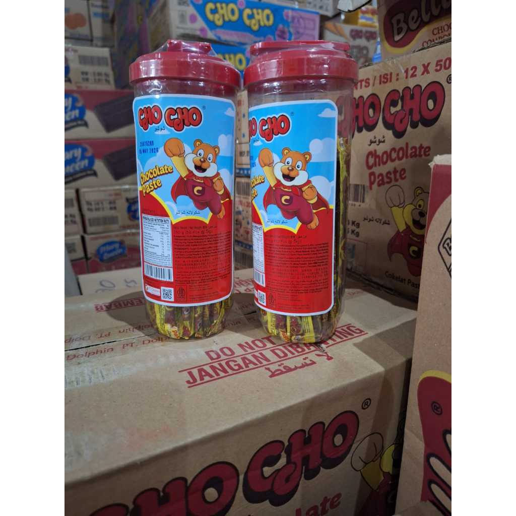 

Ukf5Pc6F4H (Kuliner.Kita) Cho Cho Chocolate Pasta Long Jar - Cokelat - Nyem