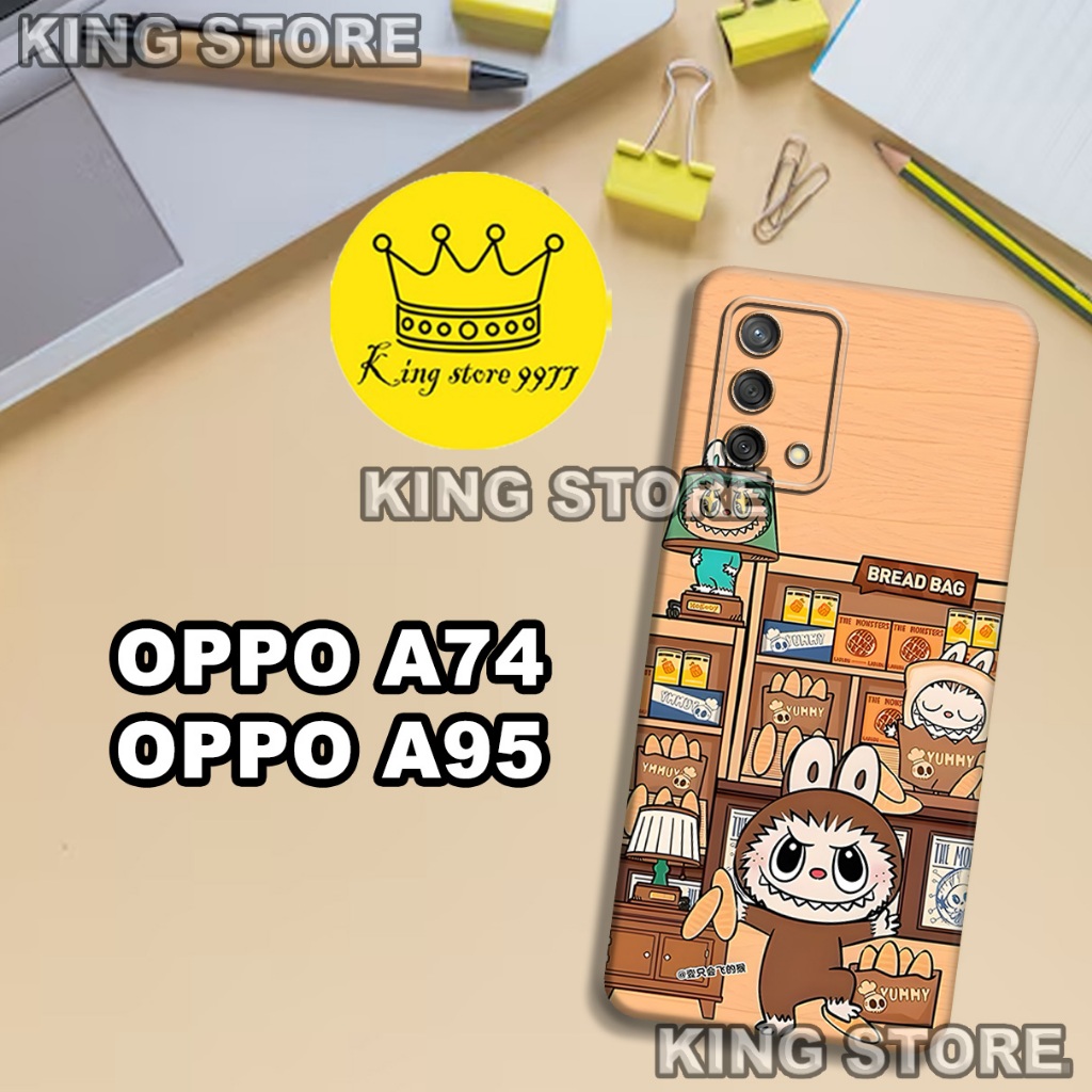 (KS28)  Softcase karet untuk OPPO A74 - OPPO A95 Motif gambar karakter Cewek/casing OPPO A74 - OPPO 