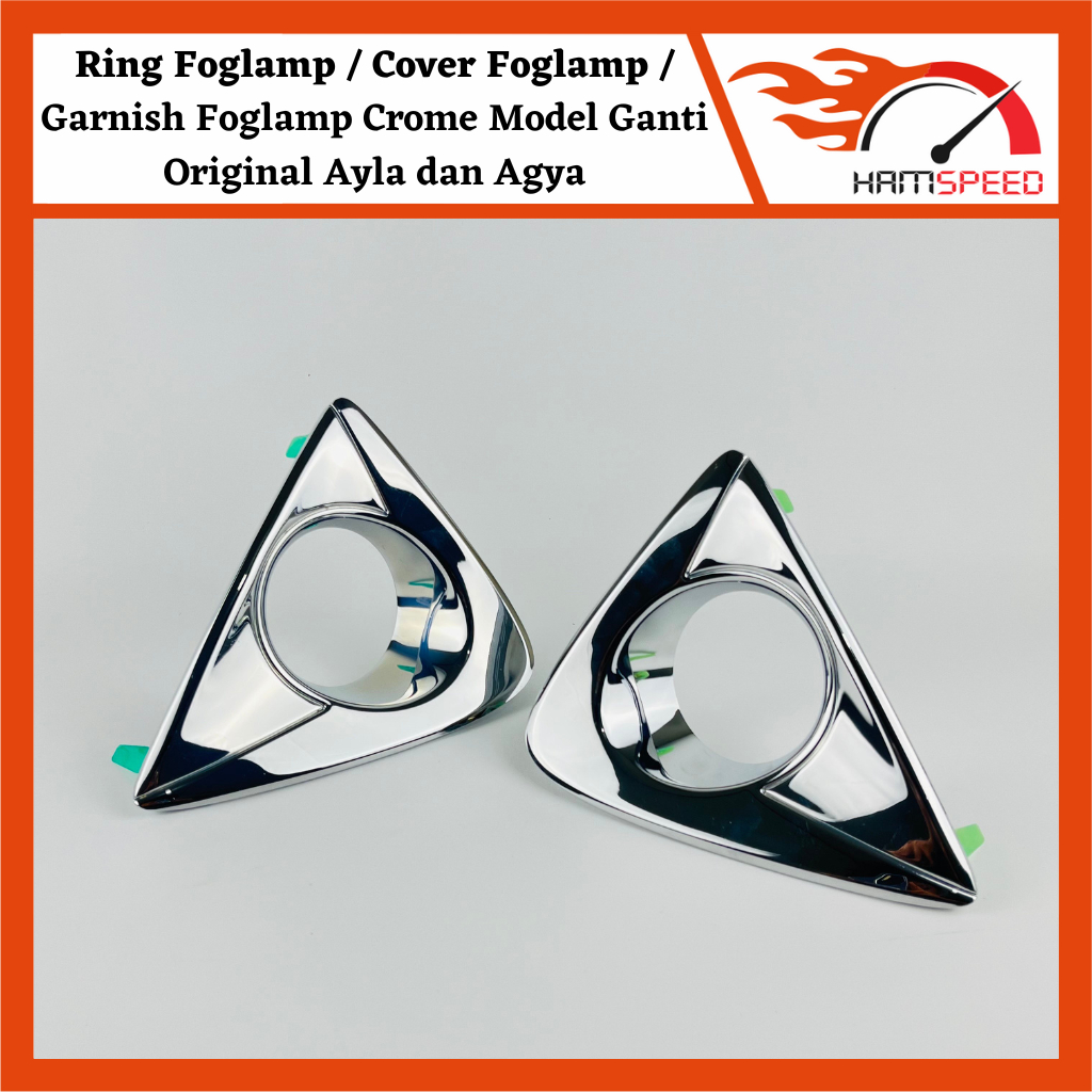 Ring Foglamp Ayla Agya/ Garnish Foglamp Ayla Agya Crome/ Cover Foglamp Ayla Agya