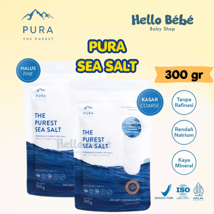 

Pura The Purest Sea Salt 300gr
