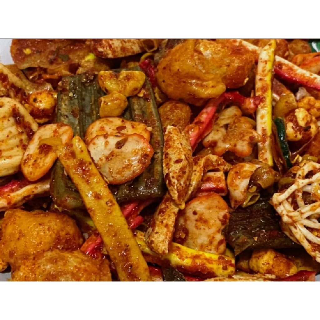 

250GR KERUPUK SEBLAK KERING PEDAS MIX CEMILAN PEDAS GURIH KRIUK