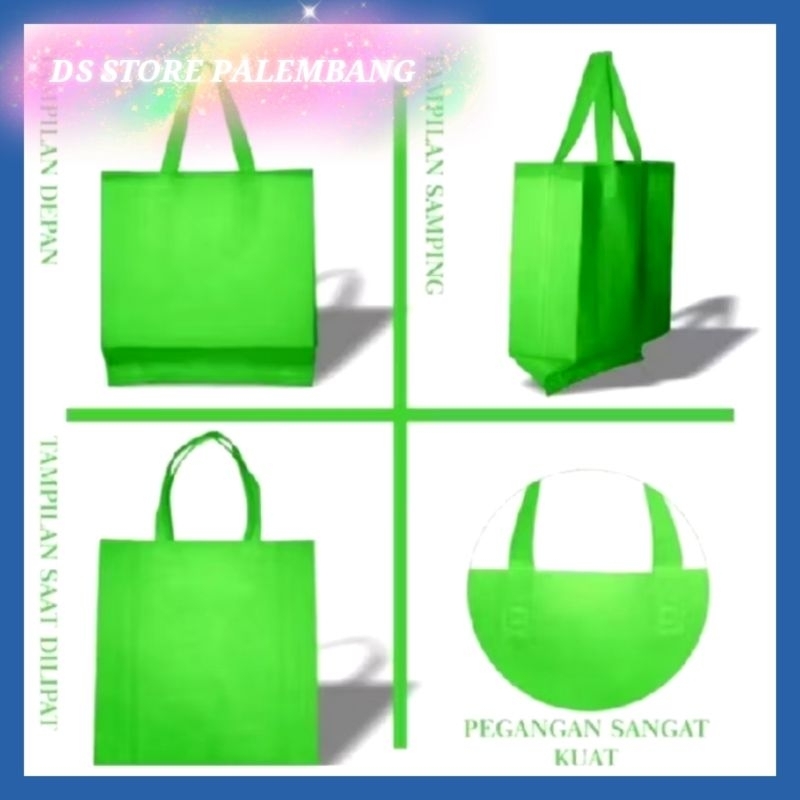 

Tas Belanja Supermarket Tali Paperbag Kain