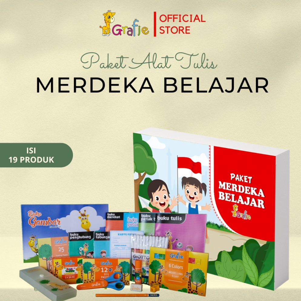 

KODE W94A GRAFIE MERDEKA BELAJAR Paket ATK Anak