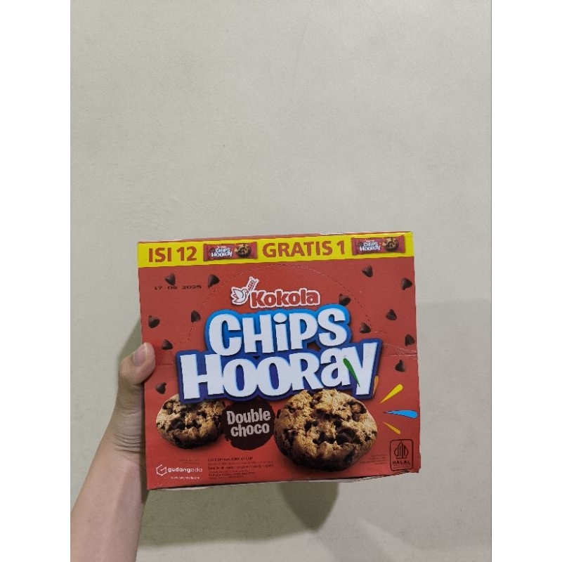 

KOKOLA chips hooray, 1KOTAK (ISI 13PCS)