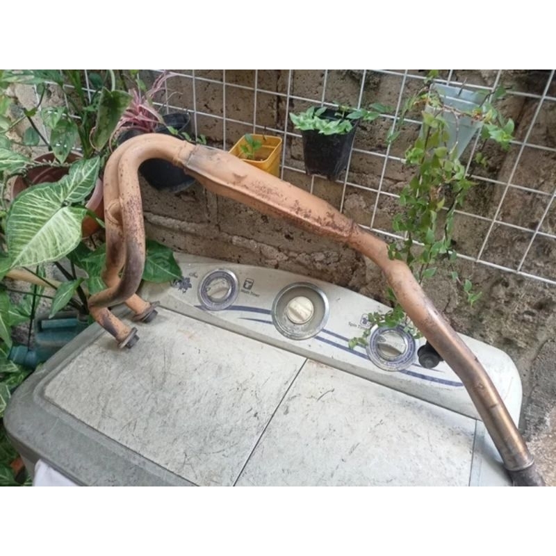 Pipa header ninja 250 fi ninja 250fi injeksi kawasaki leheran knalpot original ori copotan standar k