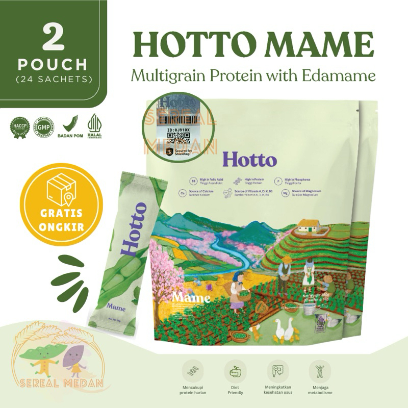 

HOTTO MAME 2 POUCHES ORIGINAL SEGEL
