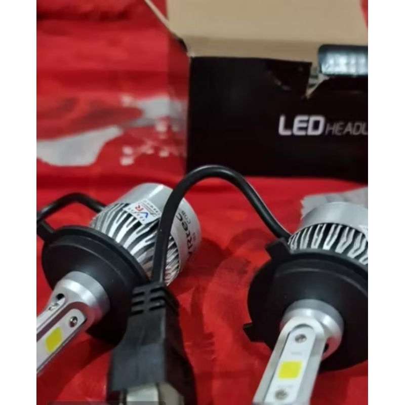 Led lampu mobil H4 Headlight 800 LM super terang soket H4 avanza ertiga dll