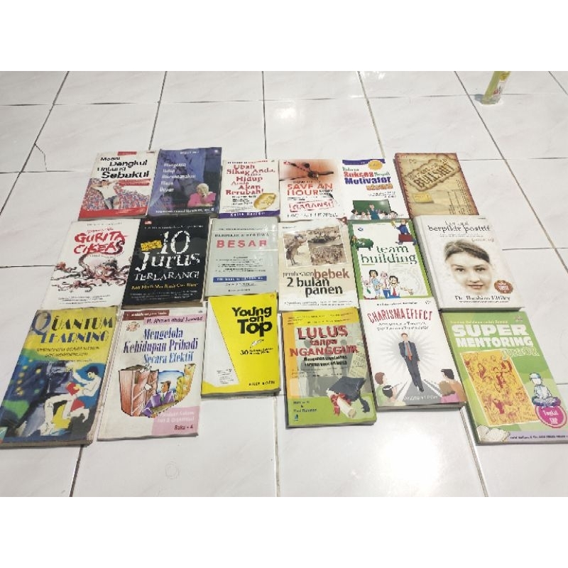 Buku Buku Bekas