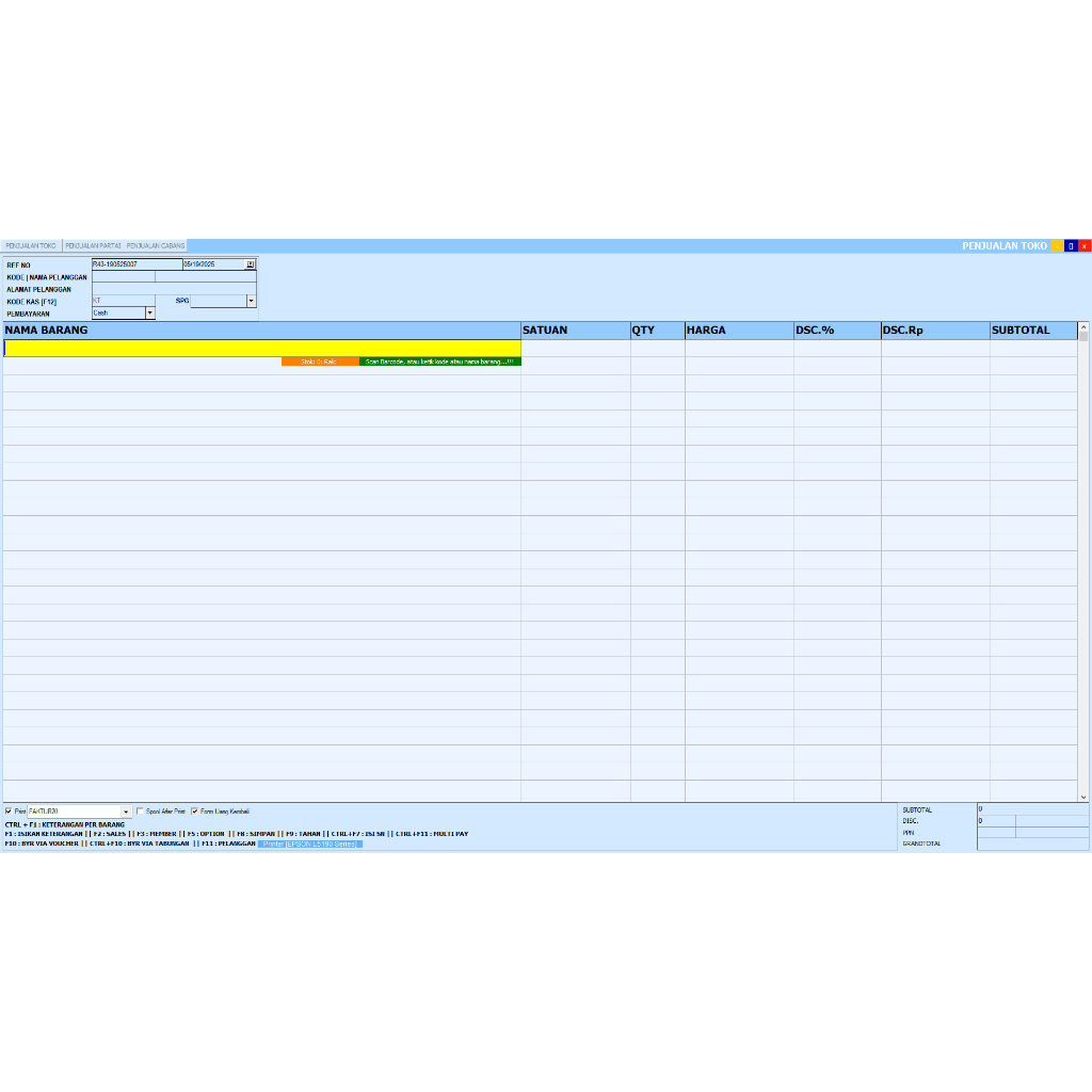 APLIKASI KASIR MINIMARKET