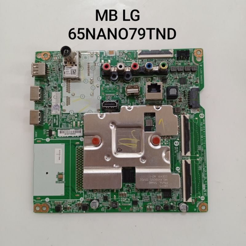 MAINBOARD MESIN TV LED LG 65NANO79TND - MB - MODUL - MOTHERBOARD - MESIN TV LED