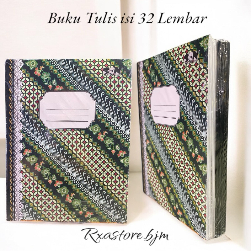 

BUKU TULIS MOTIF BATIK ISI 32 Lembar
