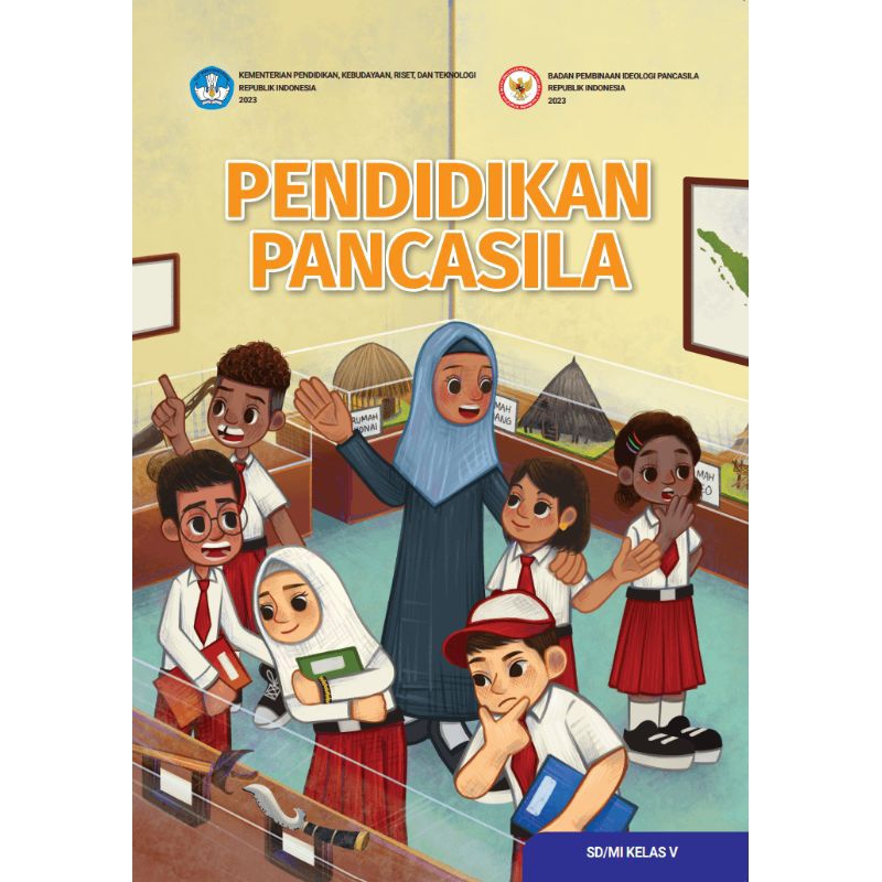 BUKU PENDIDIKAN PANCASILA PPKN PKN KELAS 5 SD KEMENTERIAN KURIKULUM MERDEKA