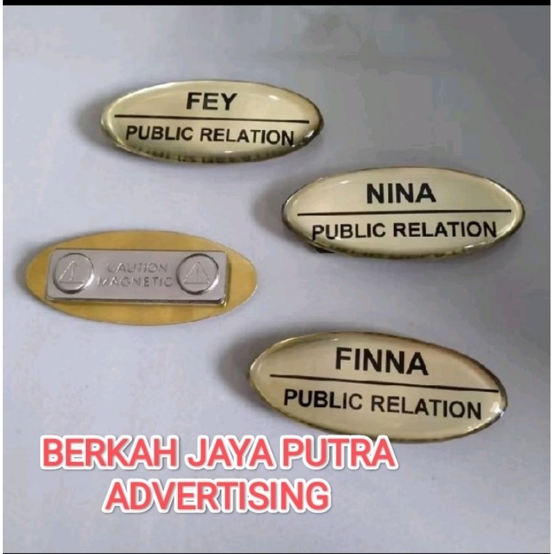 

Nama Dada Oval Kuningan Exslusif 1 hari Jadi