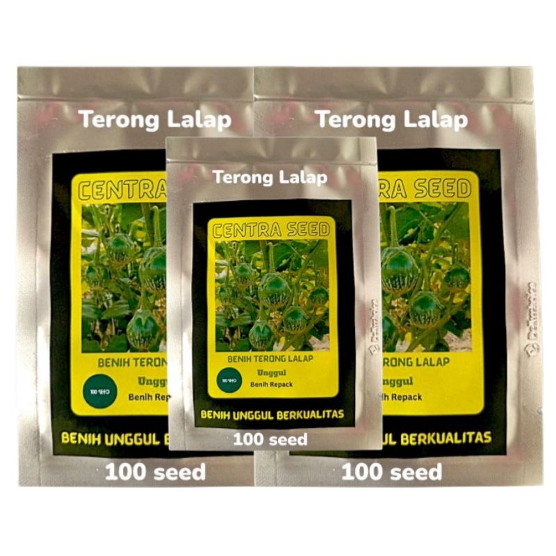 

Benih Terong Lalap Bulat - Kemasan Repack isi 100 seed