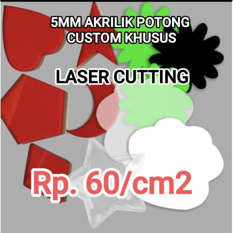 

5mm Akrilik Lembaran Potong Custom Khusus