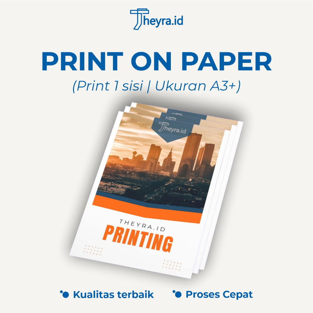 

Cetak Kertas A3+ Full Color/Hitam Putih | High Quality