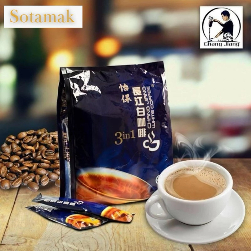 

IPOH Chang Jiang, 3 in 1 Kaw-Kaw White Coffee (15 sachet x 40g) | HALAL