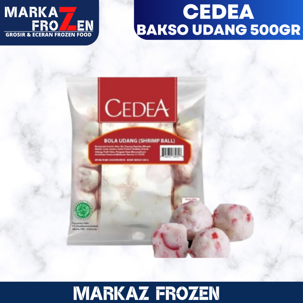 

CEDEA BAKSO UDANG / SHRIMP BALL 500GR