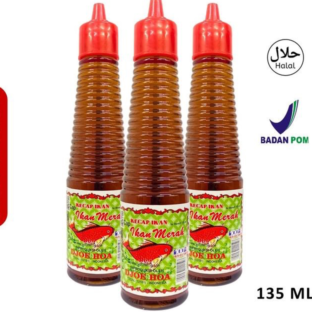 

KECAP IKAN MERAH DJOE HOA 135 ML