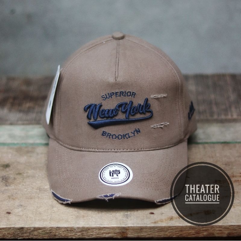 TOPI BASEBALL CAP SOBEK SOBEK | TOPI BASEBALL NEW YORK DAMAGE MODEL SOBEK