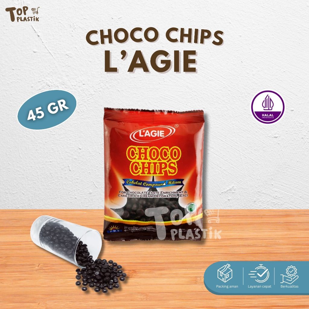

Lagie choco chips 45gr