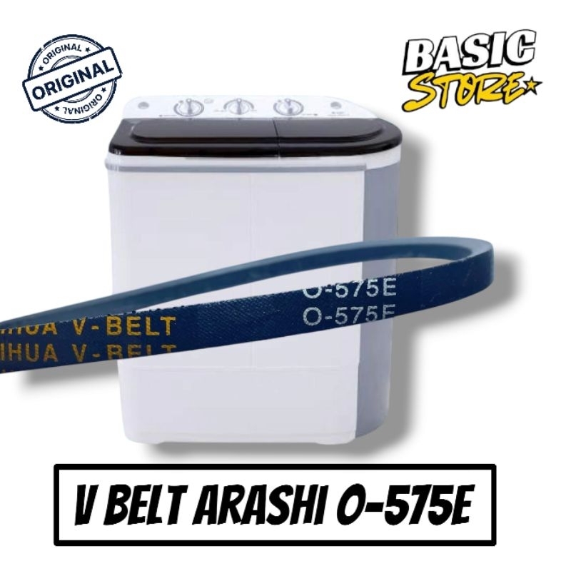 jihua vanbelt o-575e O575E panbel fanbel v-belt O-575E vanbel mesin cuci arashi portable 4,5 kg