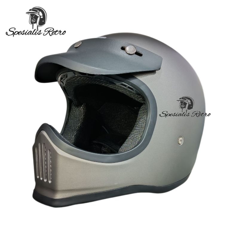 Helm HRV Cakil retro - full face