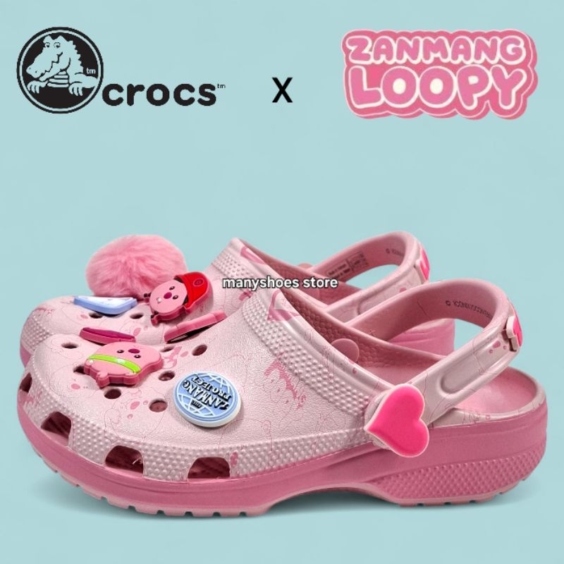 Sandal Crocs Zanmang loopy/Sandal Crocs anak-anak/Zanmang Loopy