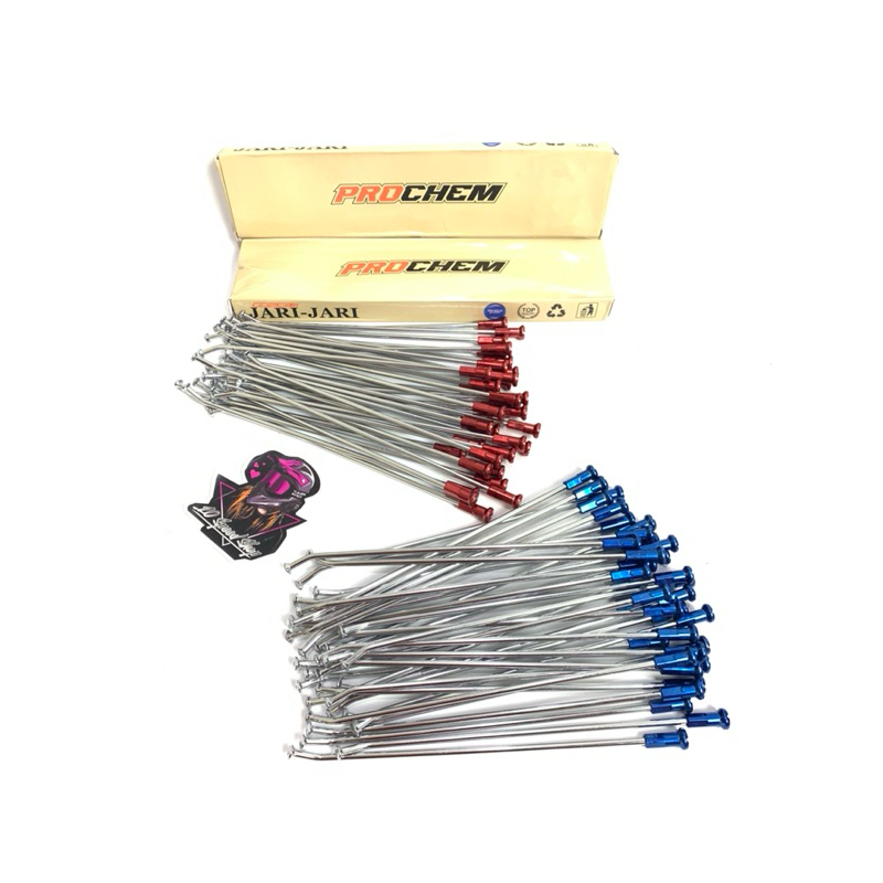 Jari Jari Supermoto  Depan Belakang PROCHEM Klx Crf Ring 17/17 dan Ring 18/21 hole 36