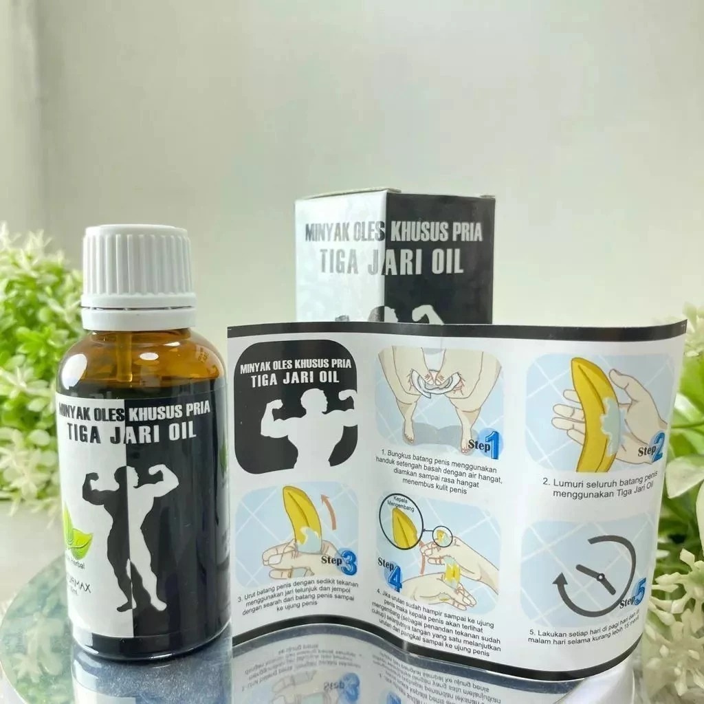 DAUN BUNGKUS PAPUA ORIGINAL 100% BPOM TIGA JARI HERBAL OIL ASLI original