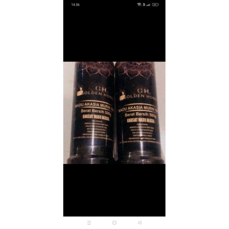 

madu akasia murni isi 10 botol