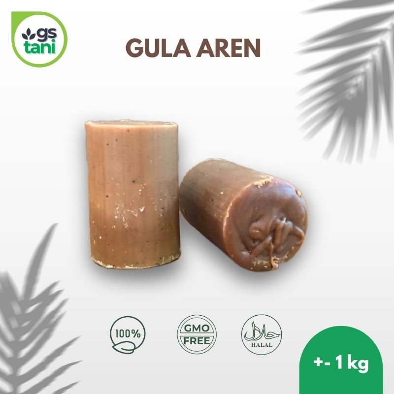 

Gula Aren / Gula Kawung 100% Asli Organik Tanpa Campuran Asli Cianjur 1 lonjor / 2 Gandu +- 1kg