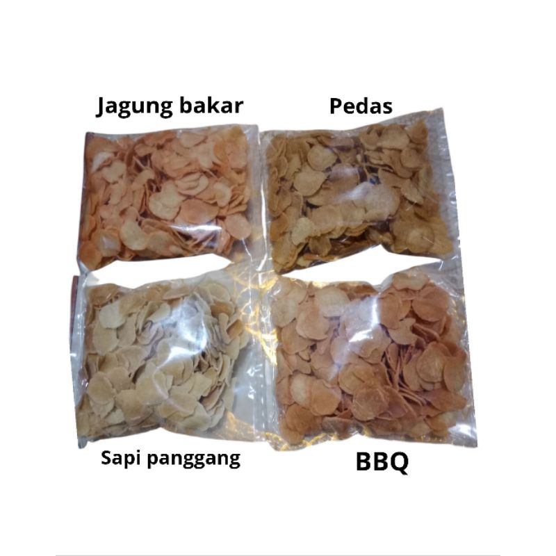 

Keripik Moring Molring pedas 250 gram