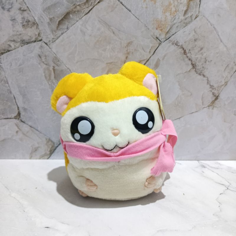 Boneka Karakter Vintage Hamtaro Pashmina Original Newtag
