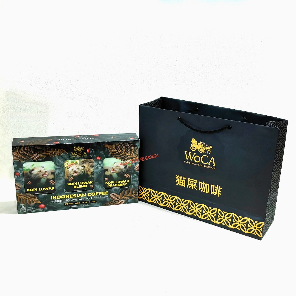 

Kopi Luwak Woca Signature 1 Set [3 x 100gram]
