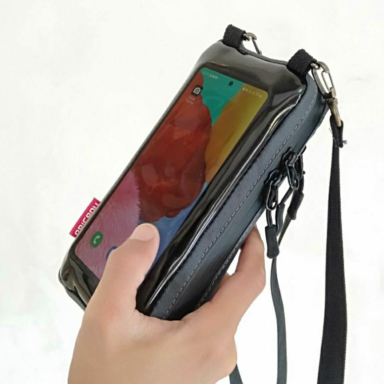 Cluth bag megan abigadu tas hp anti air pria wanita slingphone waterproof laki laki perempuan sling 