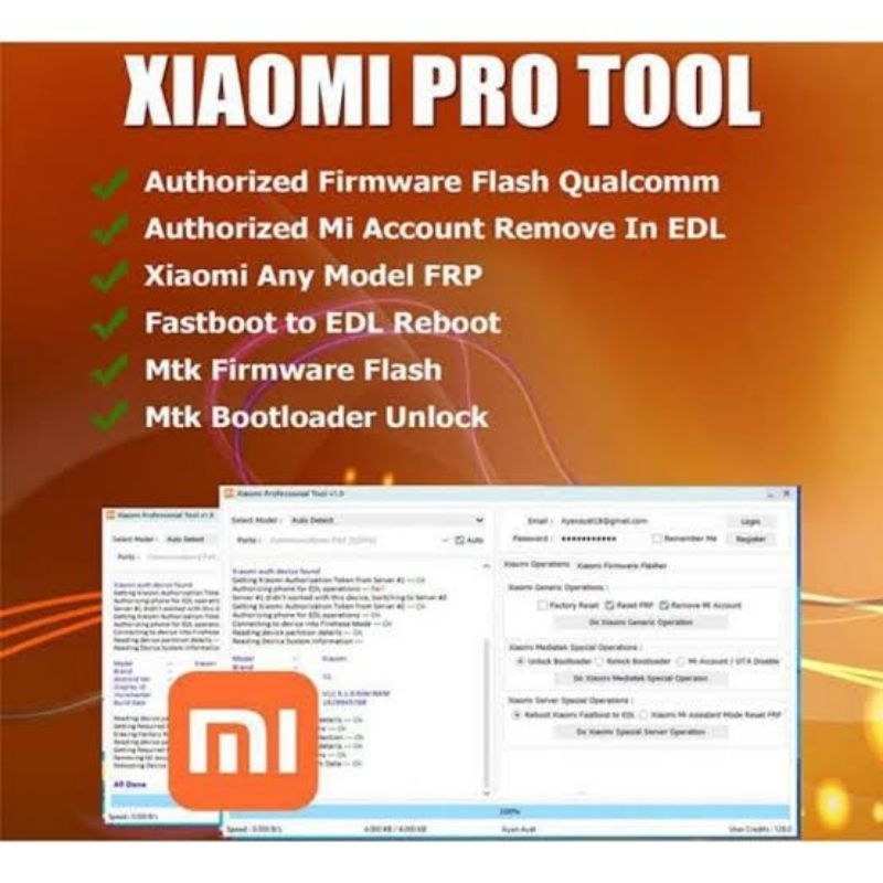 XIAOMI PRO TOOL CREDIT