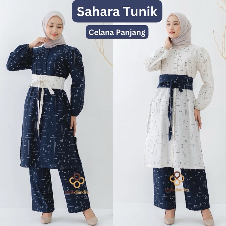 KODE R79Z Celana dan Rok Batik Kekinian Modern Panjang