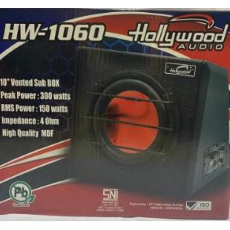 Basstube kotak aktih Hollywood Hw1060