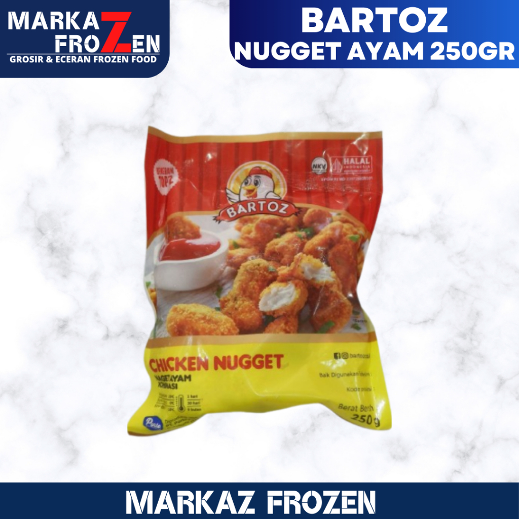 

BARTOZ NUGGET AYAM ORIGINAL 250GR