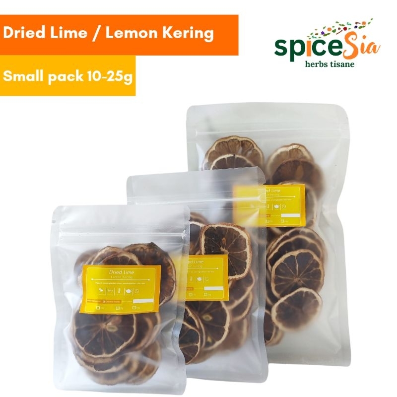 

LEMON KERING ORGANIK PREMIUM GRADE A-Dried Lime 10g, 15g, 25g