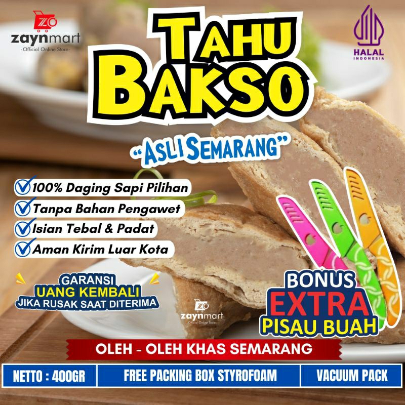 

[ GROSIR ] TAHU BAKSO SAPI Oleh-oleh Ungaran Semarang-Tahu Bakso vacum - Tahu Baxo vacuum - Frozenv