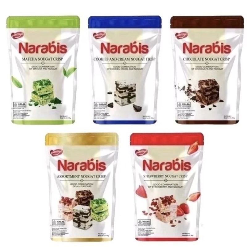 

Narabis Nougat // narabis wafercone 90gr