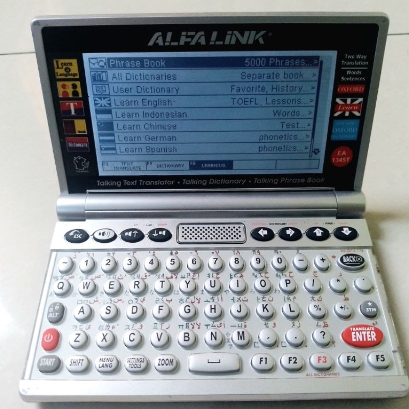 Kamus Alfalink EA 1345T 1345 T Original Dictionary English Chinese