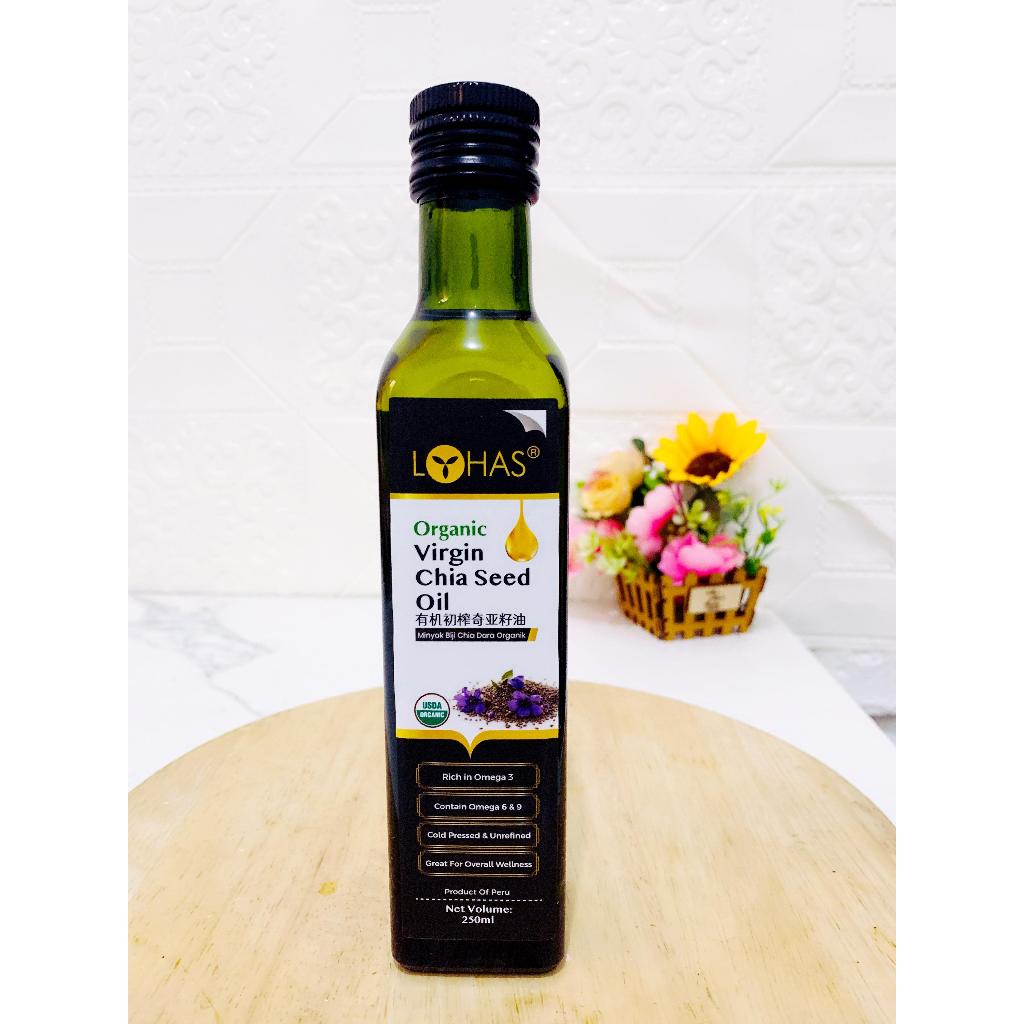 

Organic Virgin Chia Seed Oil 250ml