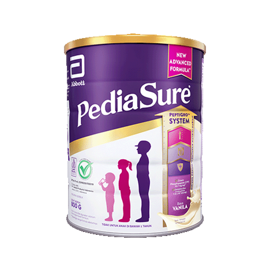 

Pediasure 800g Vanila / Madu 400g Kaleng