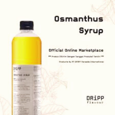 

DRIPP OSMANTHUS FLOWER PULP SYRUP 1x6