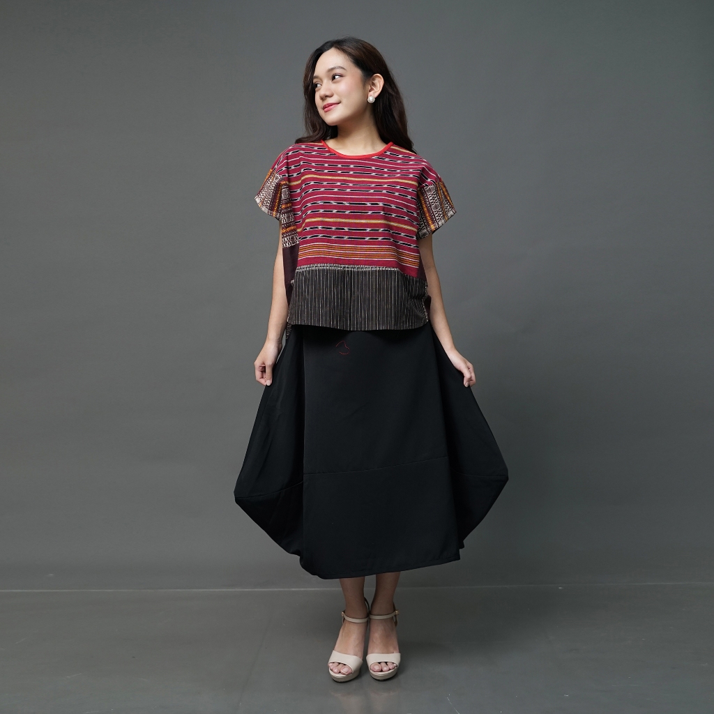 kanawa blouse etniq kain NTT tenun Ende maumere blouse